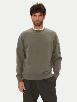 C.P. Company Bluza 19CMSS718A006372R Szary Regular Fit
