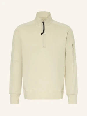 C.P. Company Bluza Dresowa Typu Troyer weiss BEŻOWY