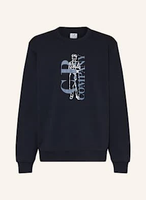 C.P. Company Bluza Nierozpinana blau