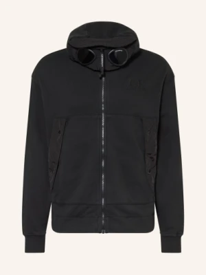 C.P. Company Bluza Rozpinana schwarz CZARNY