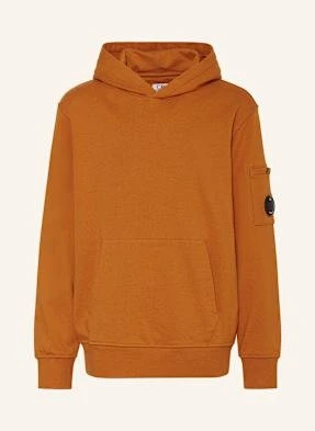C.P. Company Bluza Z Kapturem orange