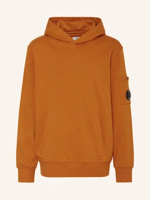 C.P. Company Bluza Z Kapturem orange