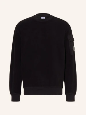 C.P. Company Bluza Z Mieszanki Materiałów schwarz CZARNY