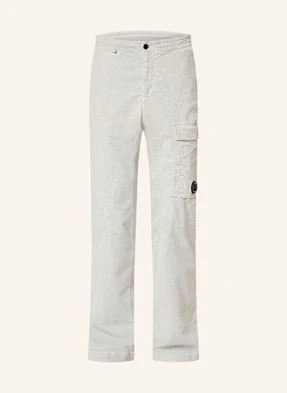 C.P. Company Bojówki Regular Fit Ze Sztruksu grau