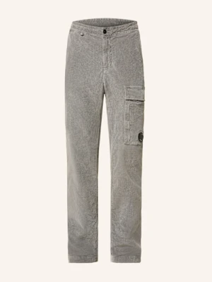C.P. Company Bojówki Regular Fit Ze Sztruksu grau