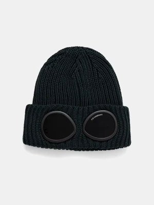 C.P. Company czapka beanie wełniana zielony