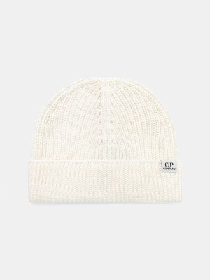 C.P. Company czapka beanie z wełny merino
