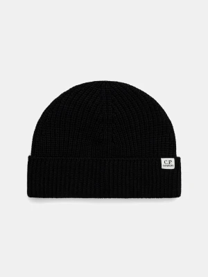 C.P. Company czapka beanie z wełny merino
