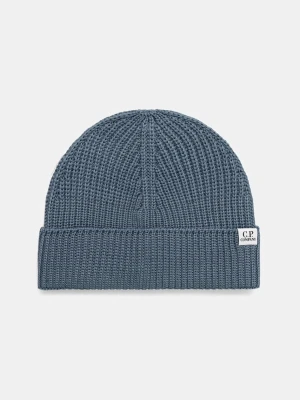 C.P. Company czapka beanie z wełny merino