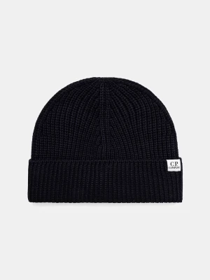 C.P. Company czapka beanie z wełny merino
