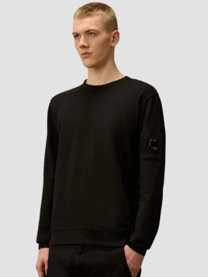 C.P. COMPANY Czarna męska bluza Crew Neck