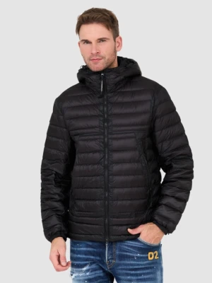 C.P. COMPANY Czarna męska kurtka Medium Jacket Water Resistant, Rozmiar 52