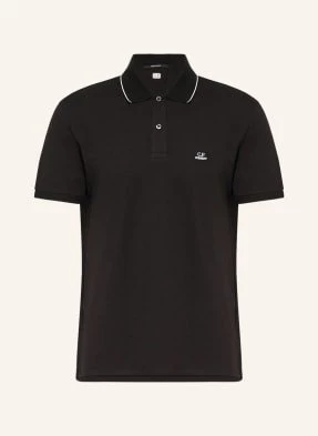 C.P. Company Koszulka Polo Z Piki Regular Fit schwarz