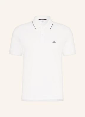 C.P. Company Koszulka Polo Z Piki Regular Fit weiss