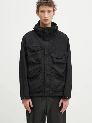 C.P. Company kurtka kolor czarny przejściowa oversize 18CMOW050A005991G