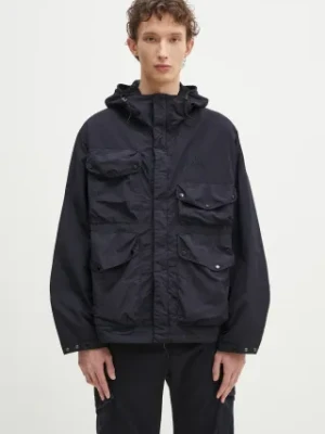 C.P. Company kurtka kolor granatowy przejściowa oversize 18CMOW050A005991G