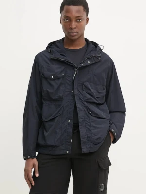 C.P. Company kurtka kolor granatowy przejściowa oversize 18CMOW050A005991G