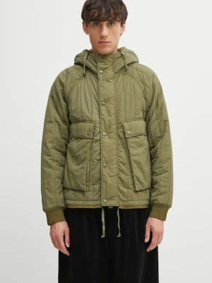 C.P. Company kurtka kolor zielony przejściowa 19CMOW081A110437G