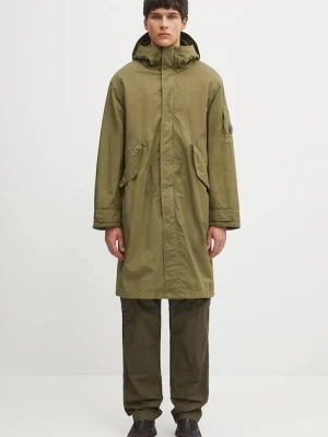 C.P. Company kurtka kolor zielony przejściowa 19CMOW095A110305G