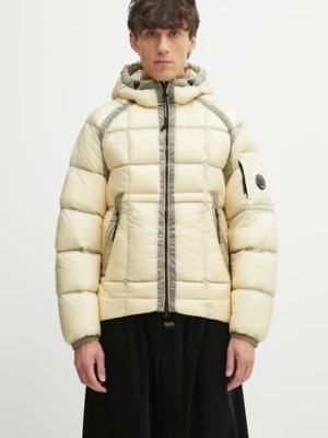 C.P. Company kurtka puchowa kolor beżowy zimowa 19CMOW702A110416A