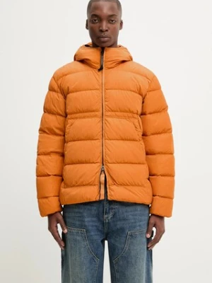 C.P. Company kurtka puchowa kolor pomarańczowy zimowa 19CMOW011A005904G