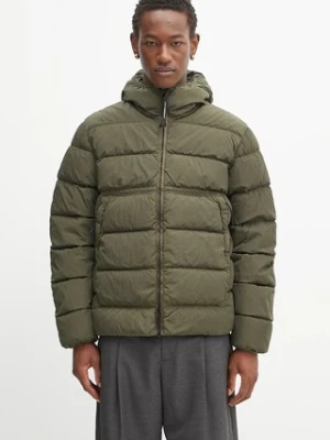 C.P. Company kurtka puchowa kolor zielony zimowa 19CMOW011A005904G