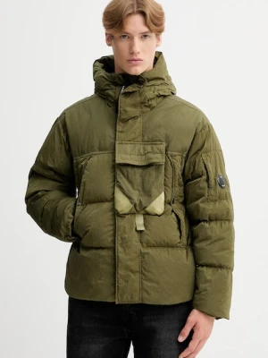C.P. Company kurtka puchowa kolor zielony zimowa 19CMOW013A006369M