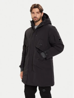 C.P. Company Płaszcz zimowy 19CMOW195A110419A 999 Czarny Regular Fit