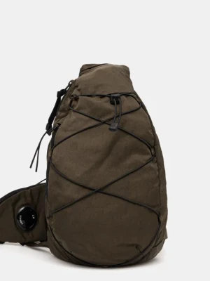 C.P. Company plecak kolor zielony mały gładki 18CMAC114A005269G