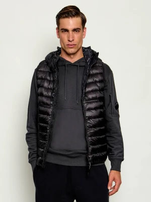 C.P. Company Puchowy bezrękawnik DD Shell | Regular Fit czarny