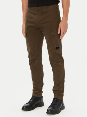 C.P. Company Spodnie cargo 21CMPA172A005529G Khaki Regular Fit