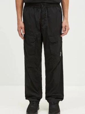 C.P. Company spodnie Chrome-R Loose Cargo Pants męskie kolor czarny proste 17CMPA093A005904G