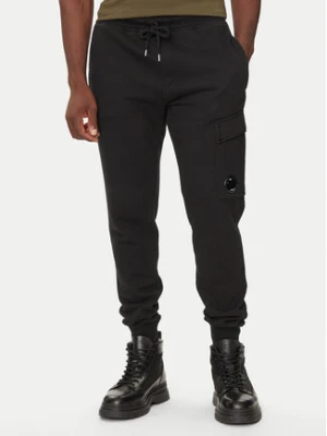 C.P. Company Spodnie dresowe 18CMSP017A005086W Czarny Regular Fit