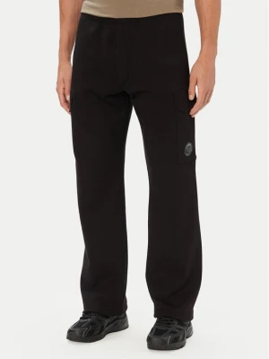C.P. Company Spodnie dresowe 21CMSP030A005086W Czarny Regular Fit