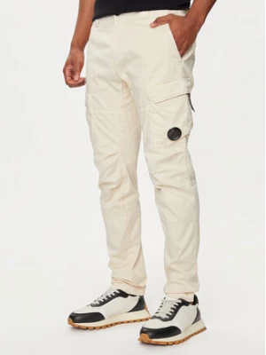 C.P. Company Spodnie materiałowe 16CMPA063A005694G Beżowy Slim Fit