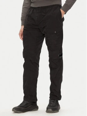 C.P. Company Spodnie materiałowe 18CMPA063A005904G Czarny Regular Fit