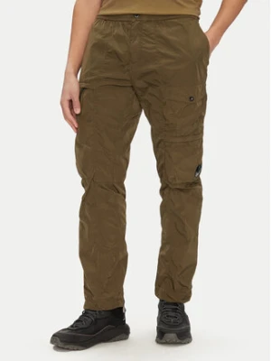 C.P. Company Spodnie materiałowe 18CMPA063A005904G Zielony Regular Fit