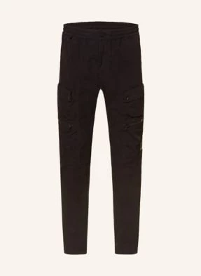C.P. Company Spodnie W Stylu Dresowym Slim Fit schwarz