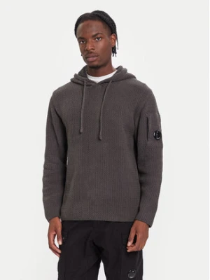 C.P. Company Sweter 19CMKN018A005558G Szary Relaxed Fit