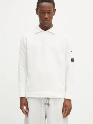 C.P. Company sweter bawełniany męski kolor beżowy 18CMKN070A005687G
