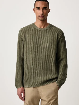 C.P. Company sweter męski bawełniany zielony