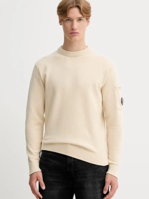 C.P. Company sweter męski kolor beżowy 19CMKN238A110432A