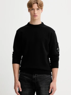 C.P. Company sweter męski kolor czarny 19CMKN238A110432A