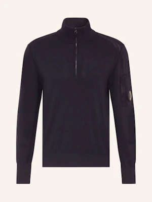 C.P. Company Sweter Typu Troyer blau