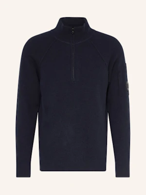 C.P. Company Sweter Typu Troyer blau