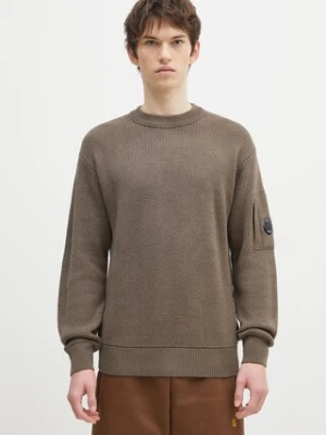 C.P. Company sweter wełniany Knitwear Crew Neck In Re-Wool