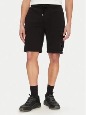 C.P. Company Szorty sportowe 18CMSB101A110044G Czarny Regular Fit