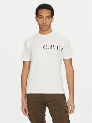 C.P. Company T-Shirt 18CMTS139A005100W Biały Regular Fit