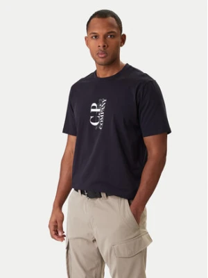 C.P. Company T-Shirt 20CMTS084A005100W Granatowy Regular Fit
