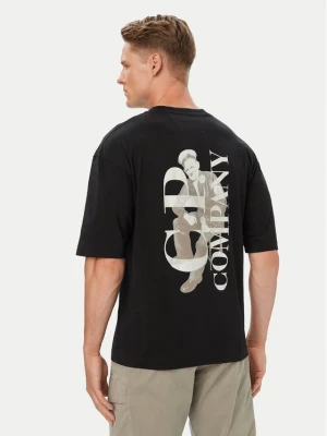 C.P. Company T-Shirt 21CMTS209A110579W Czarny Comfort Fit